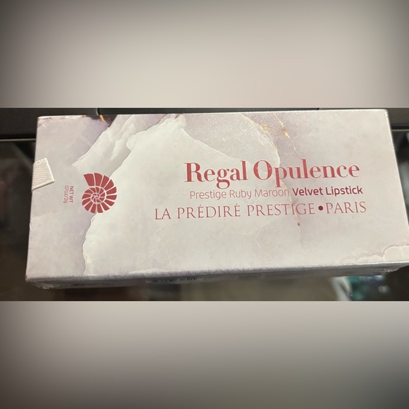 Regal Opulence Ruby Maroon Velvet Lipstick in RUBYLIP01 Brand New/SEALED